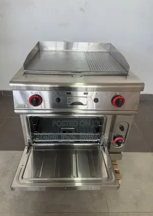 Gas Griddle With Gas Oven Hgr-913