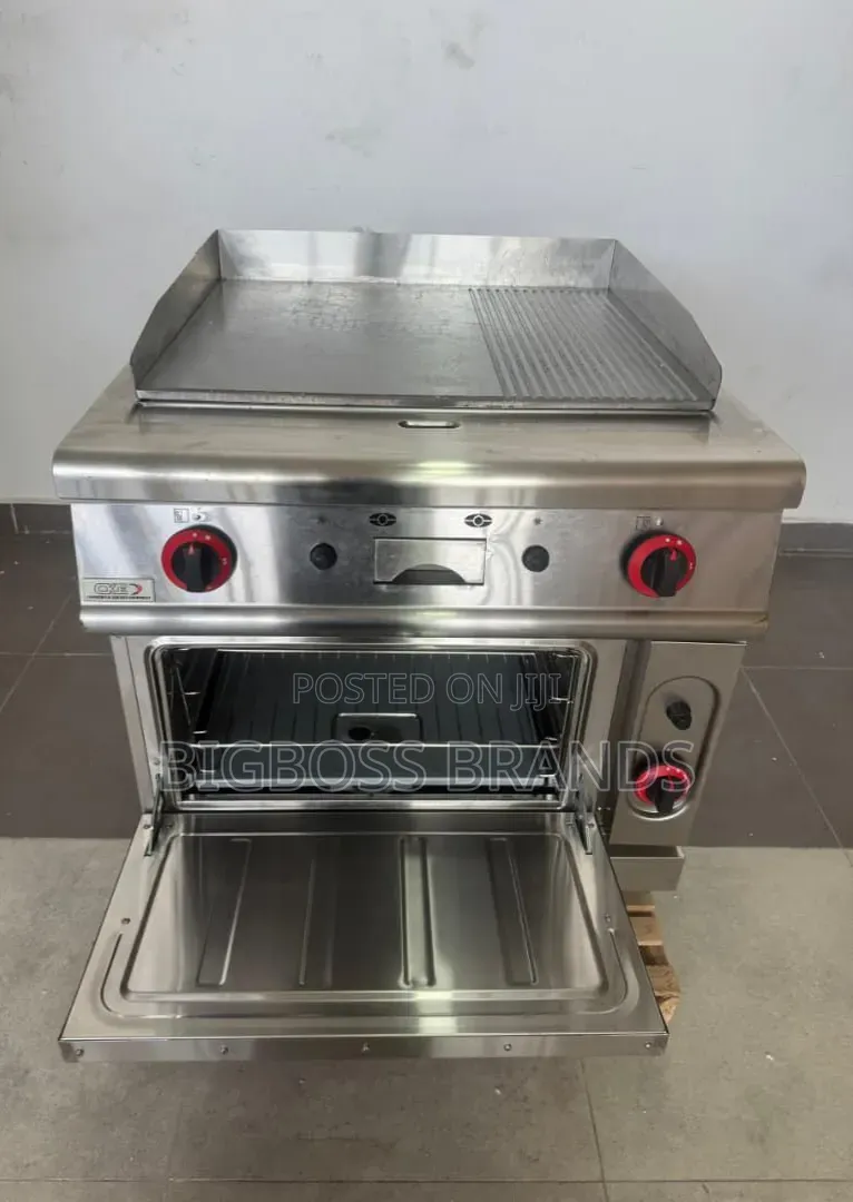 Gas Griddle With Gas Oven Hgr-913