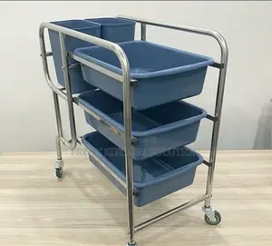 Multifunctional Catering Service Trolley