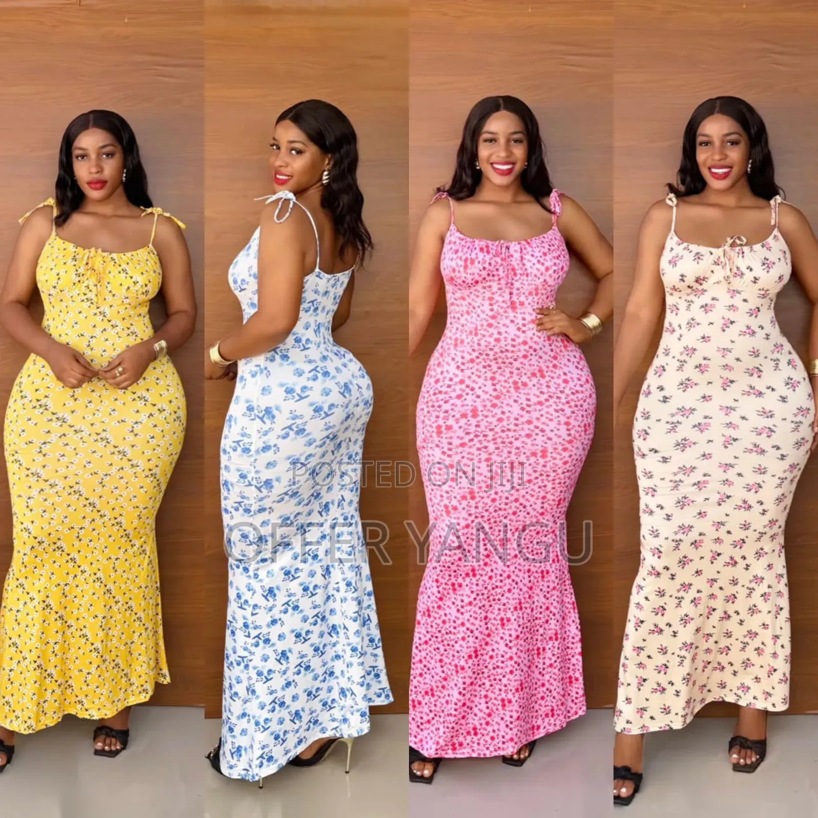 Floral Spaghetti Strap Dress