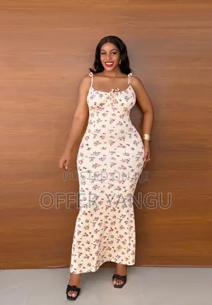 Floral Spaghetti Strap Dress