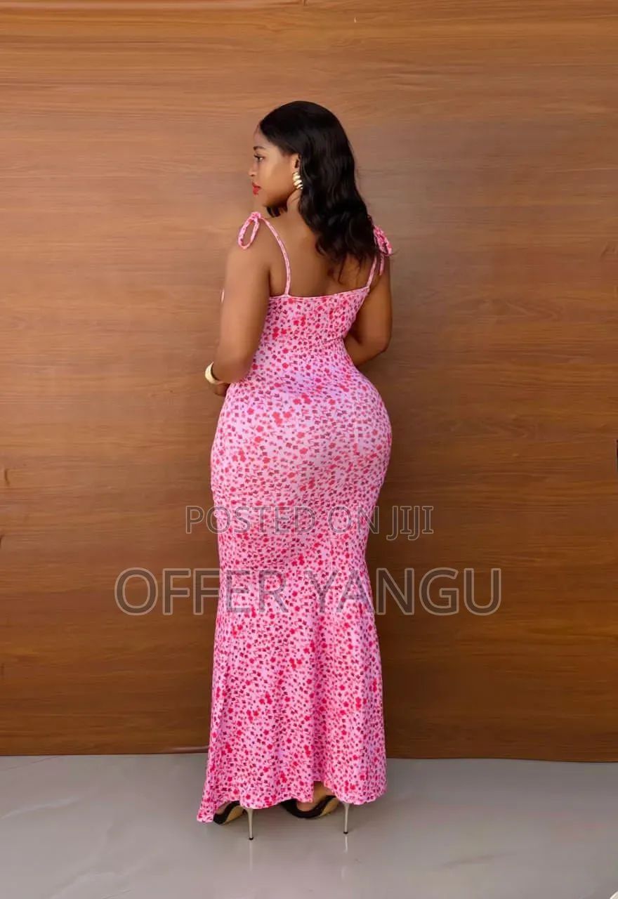Floral Spaghetti Strap Dress
