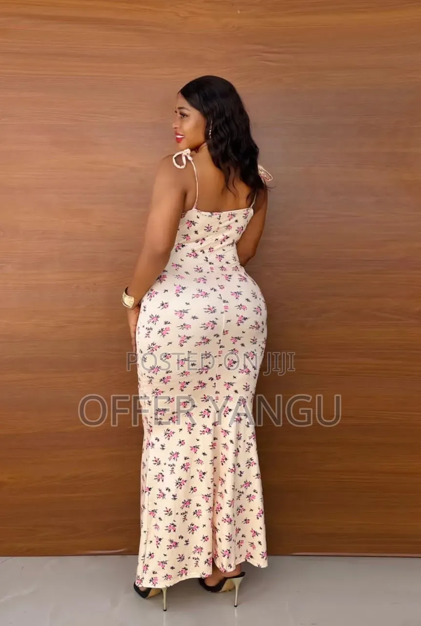 Floral Spaghetti Strap Dress