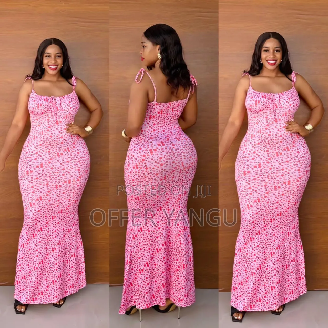Floral Spaghetti Strap Dress