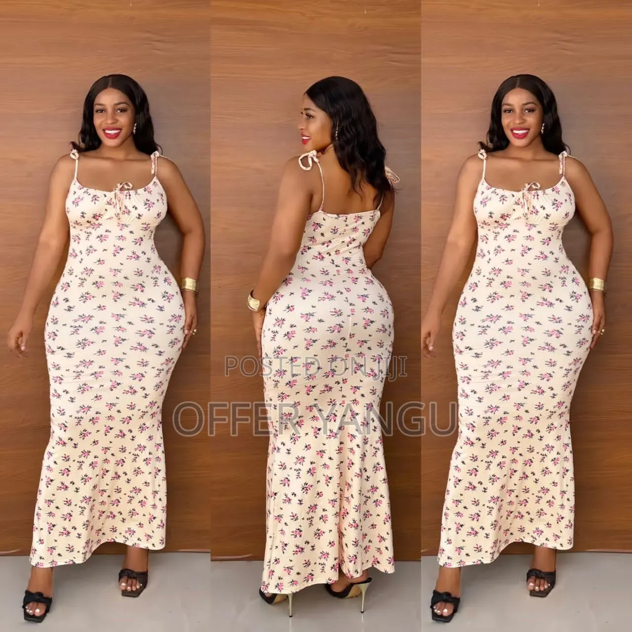 Floral Spaghetti Strap Dress