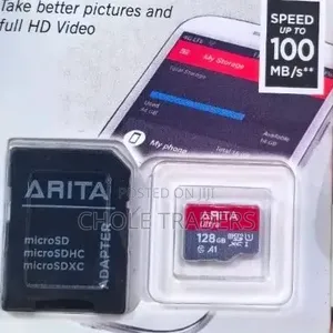 128gb Arita Memory Card With Adapter