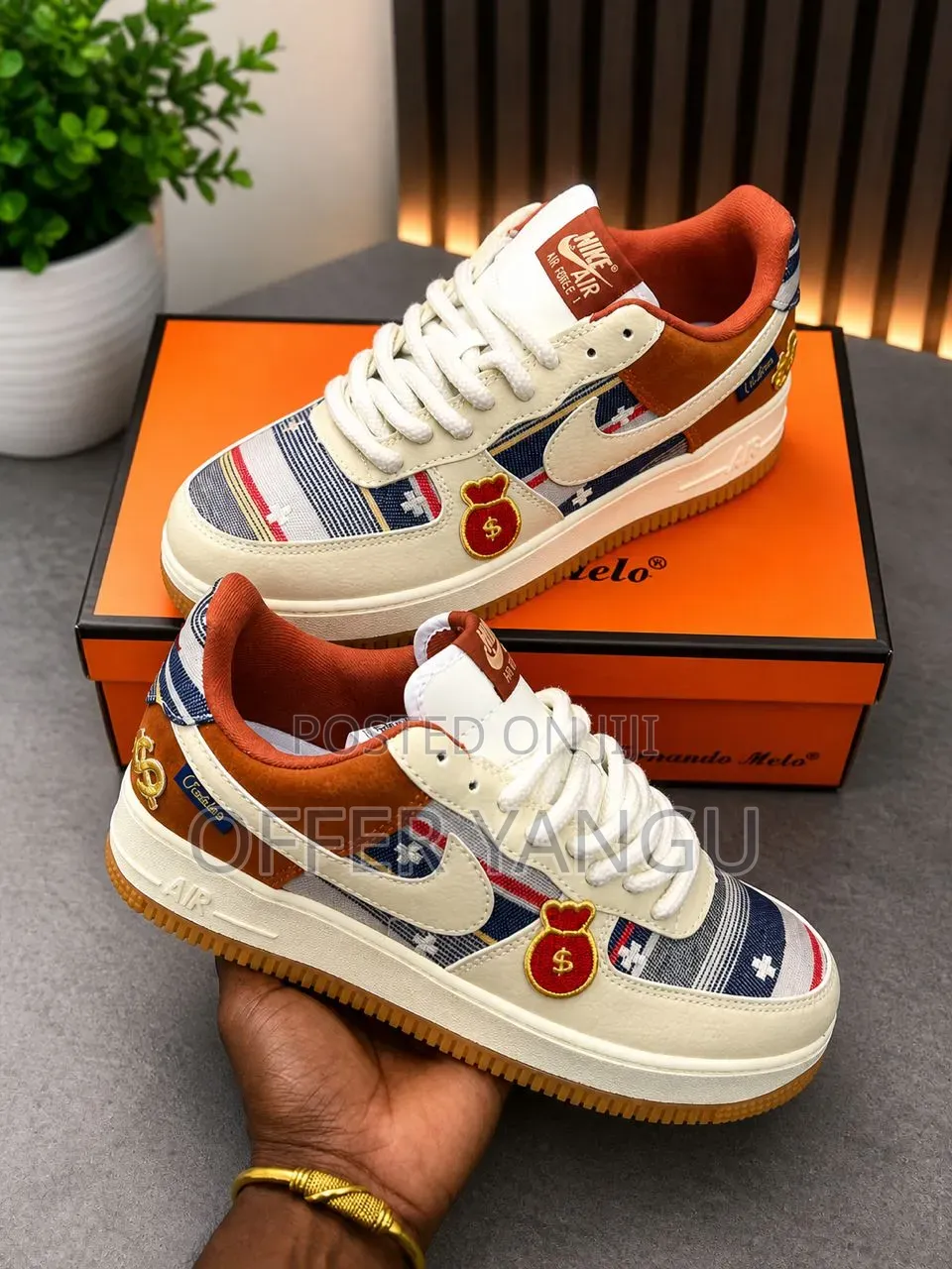 Nike Air Force 1 Dollars Currency Edition