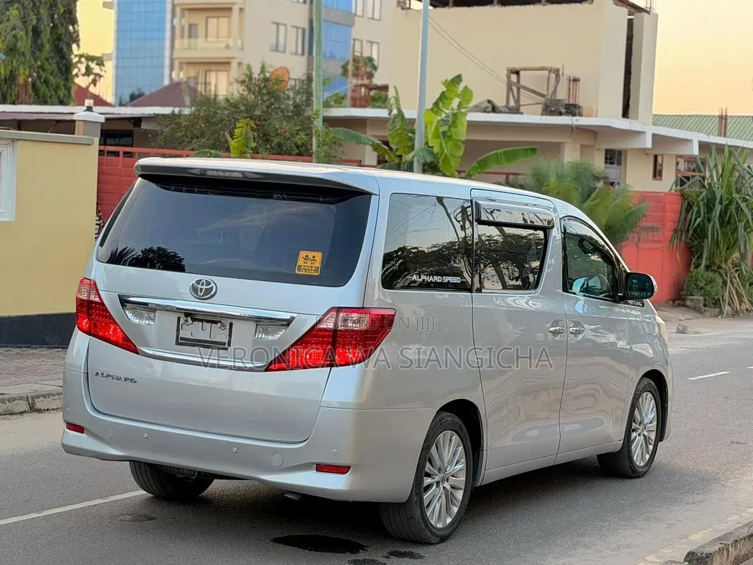 Toyota Alphard 2009 Silver