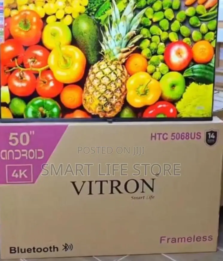 Tv Vitron 50” Smart Android 