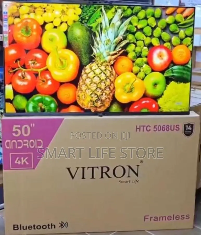 Tv Vitron 50” Smart Android 