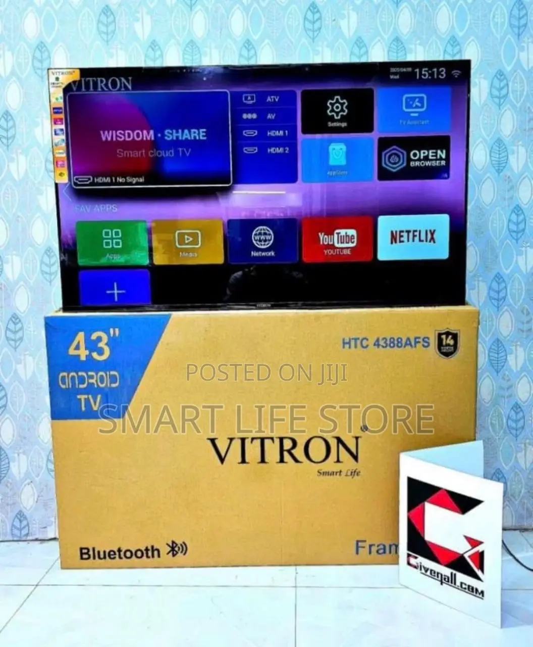 ● Vitron 43 Smart Android Frameless