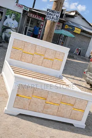 Kitanda Cha Mbao Mixer Sofa