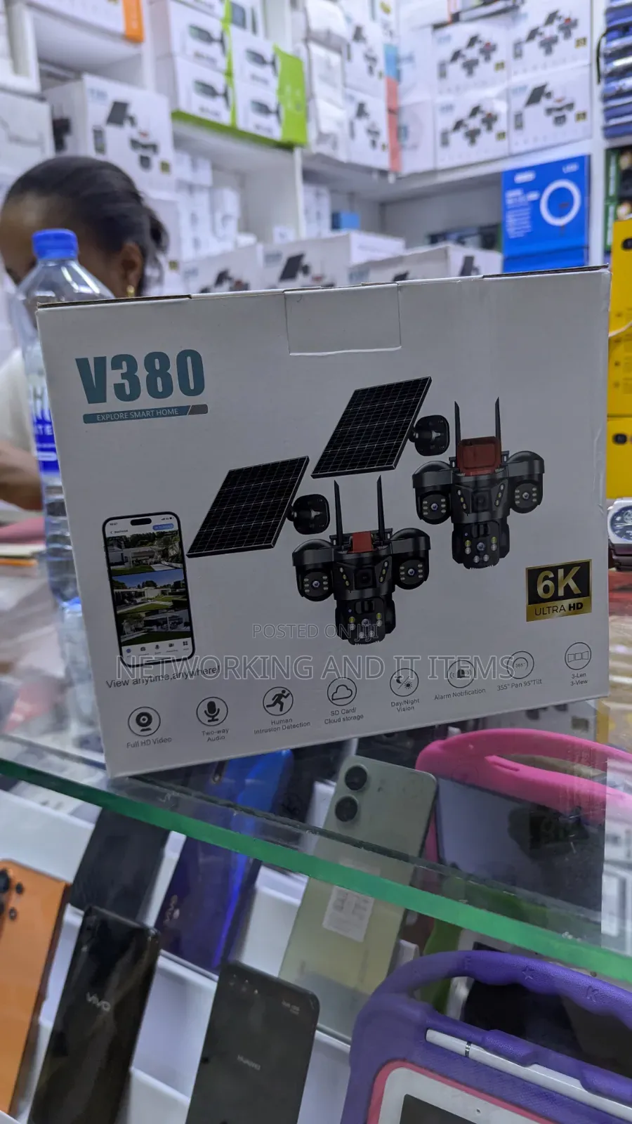 V380 Wifi Camera 3 Lens