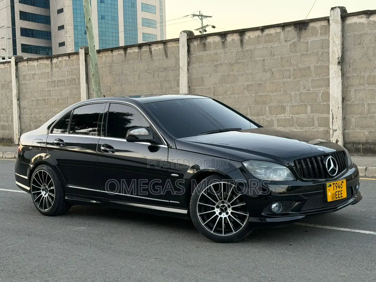 Mercedes-Benz C200 2008 Black