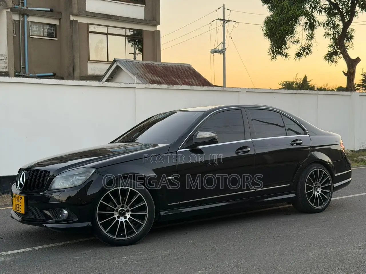 Mercedes-Benz C200 2008 Black