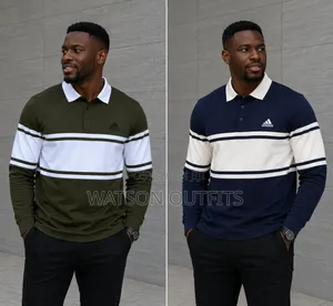 Adidas Branded Men's Original Tshirts Smartly Nicely Long Sleeved