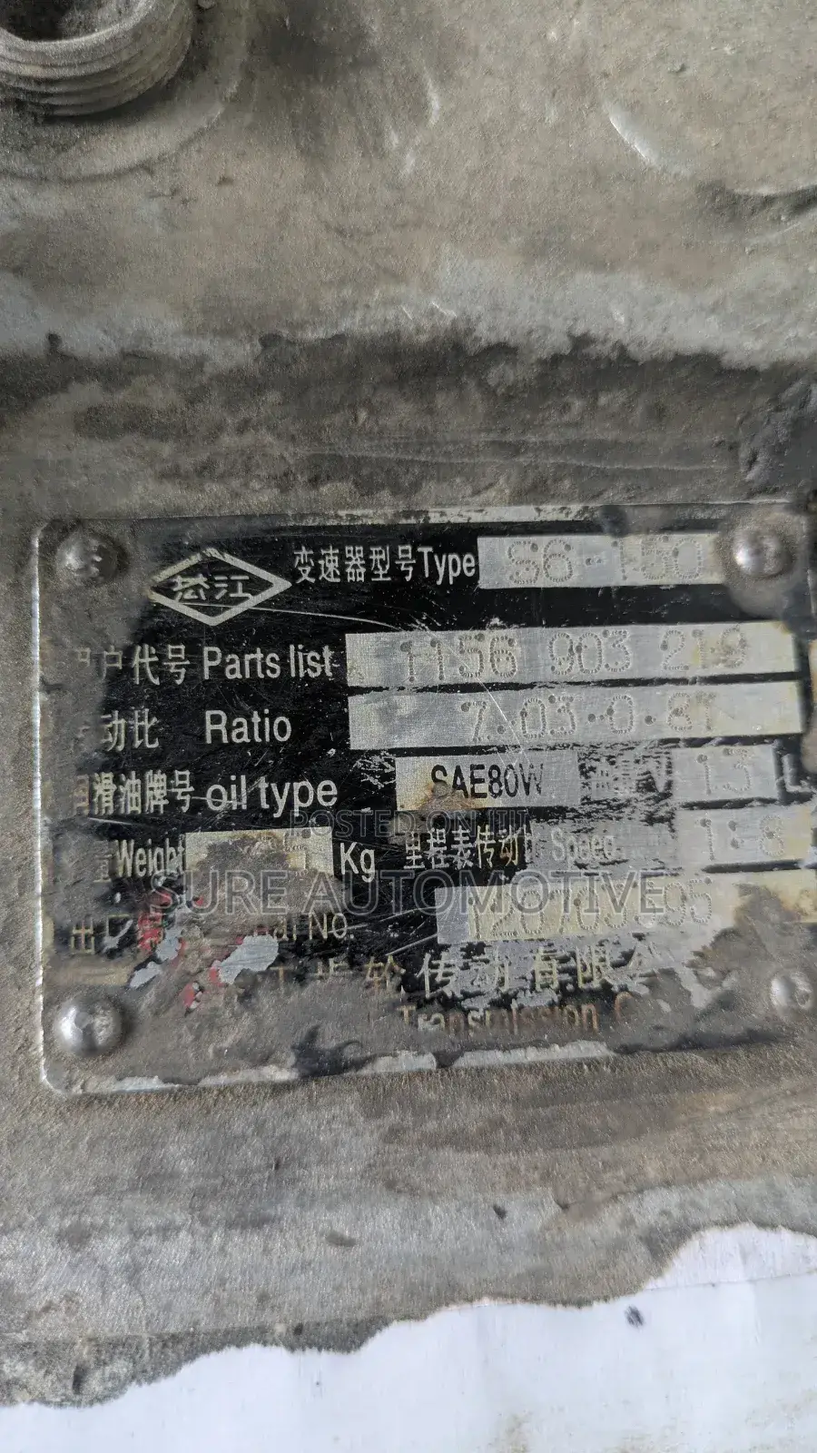 Qj Gearbox