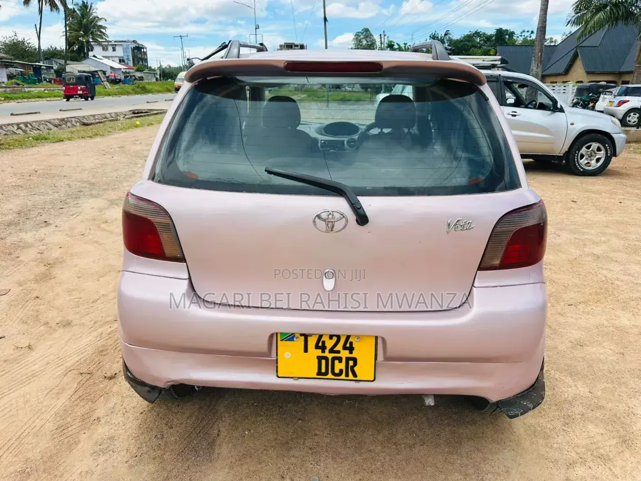 Toyota Vitz 1.0 FWD 3dr 2002 Brown