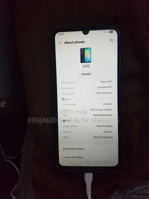 Samsung Galaxy A06 64 GB Gold