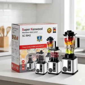 Super Kenwood Blender (4l, Stainless Steel, 3 in 1)