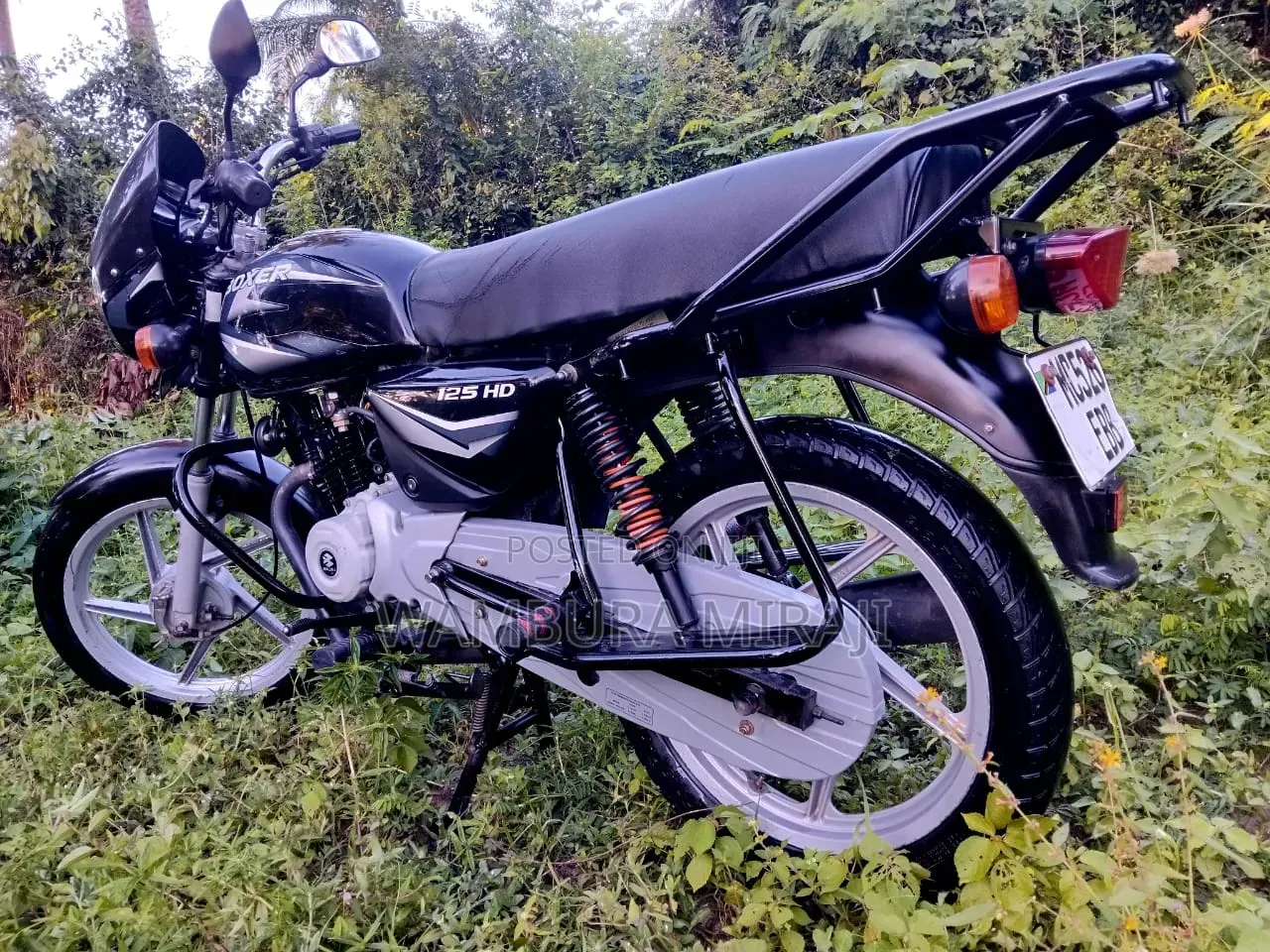 Bajaj Boxer 125 2025 Black