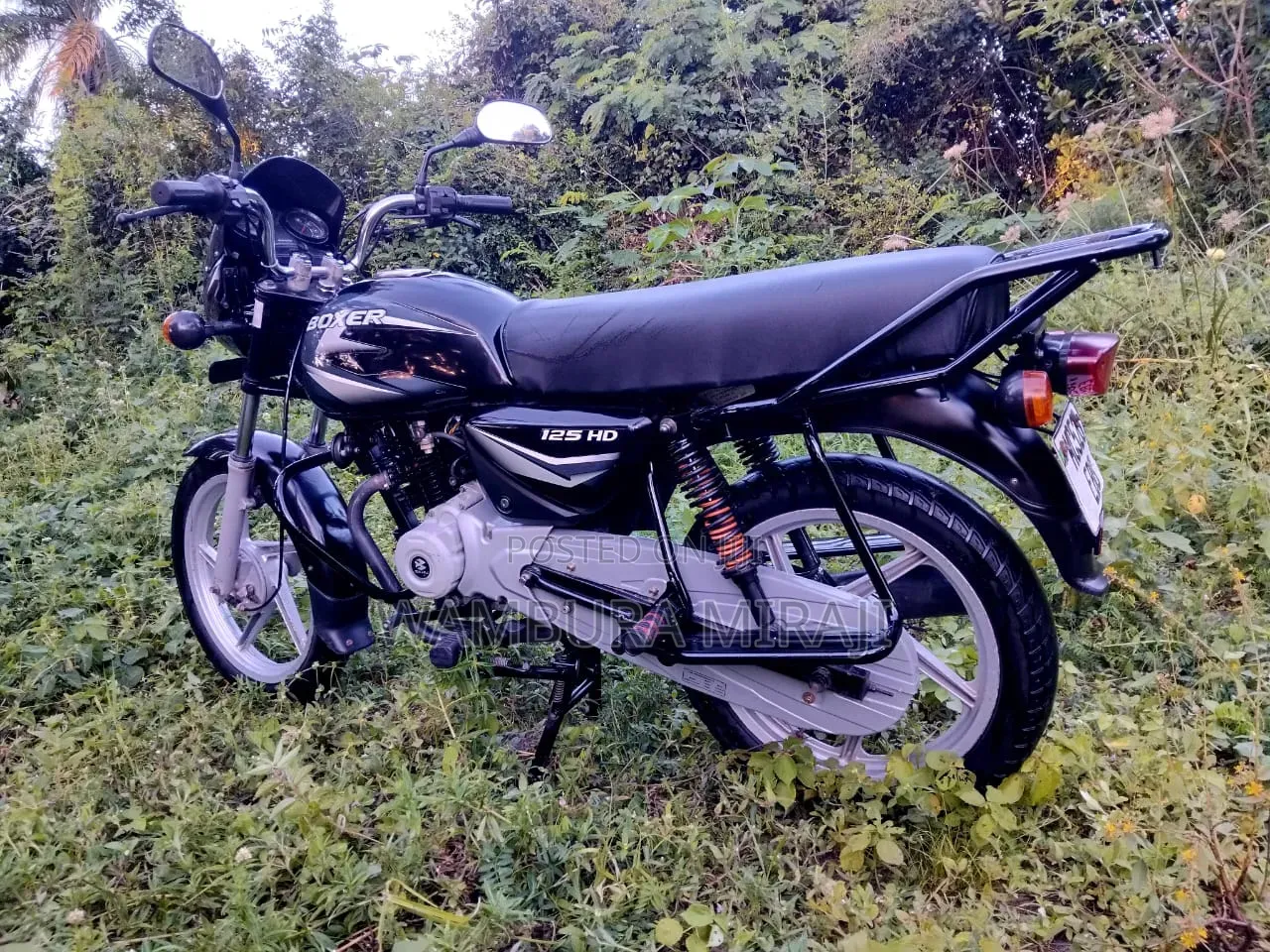 Bajaj Boxer 125 2025 Black