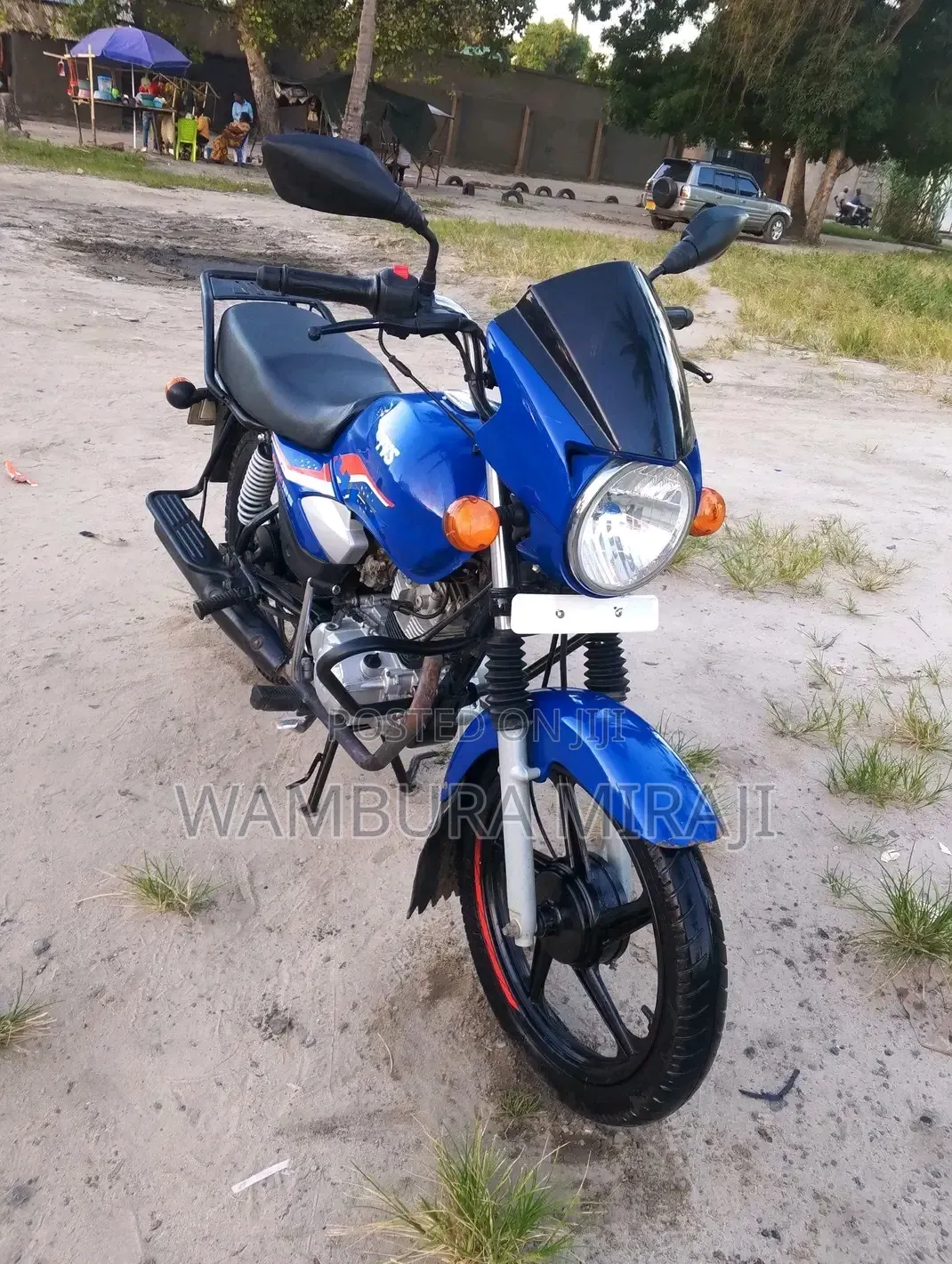TVS HLX 125 2025 Blue