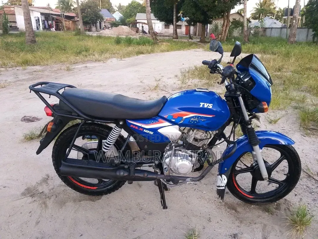 TVS HLX 125 2025 Blue