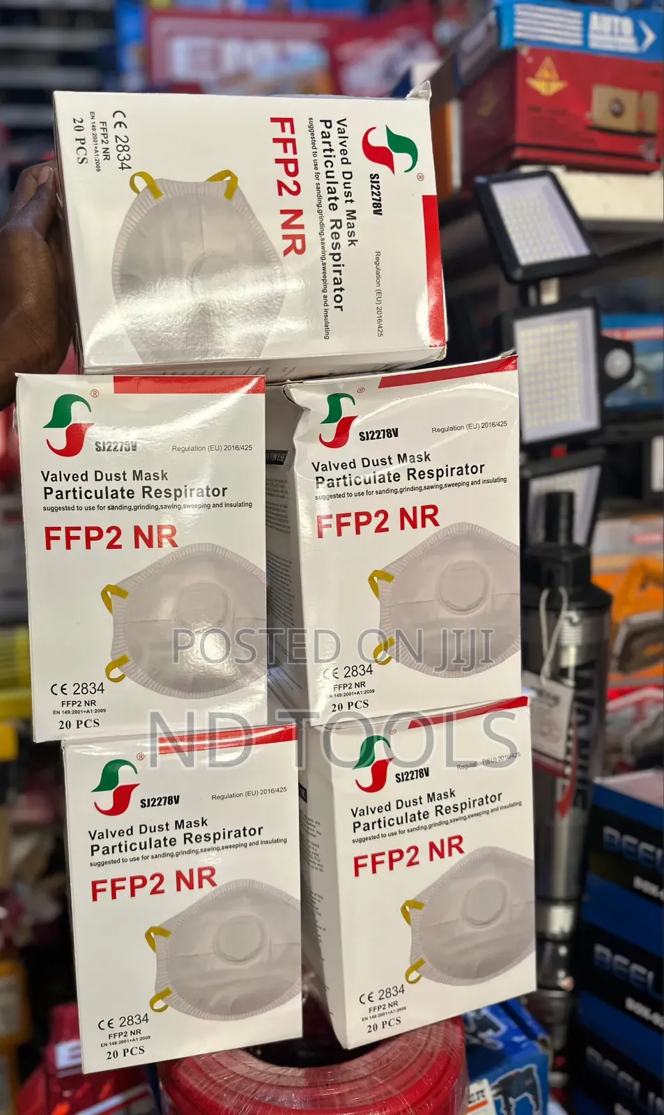 Valved Dust Mask Ffp2 Nr