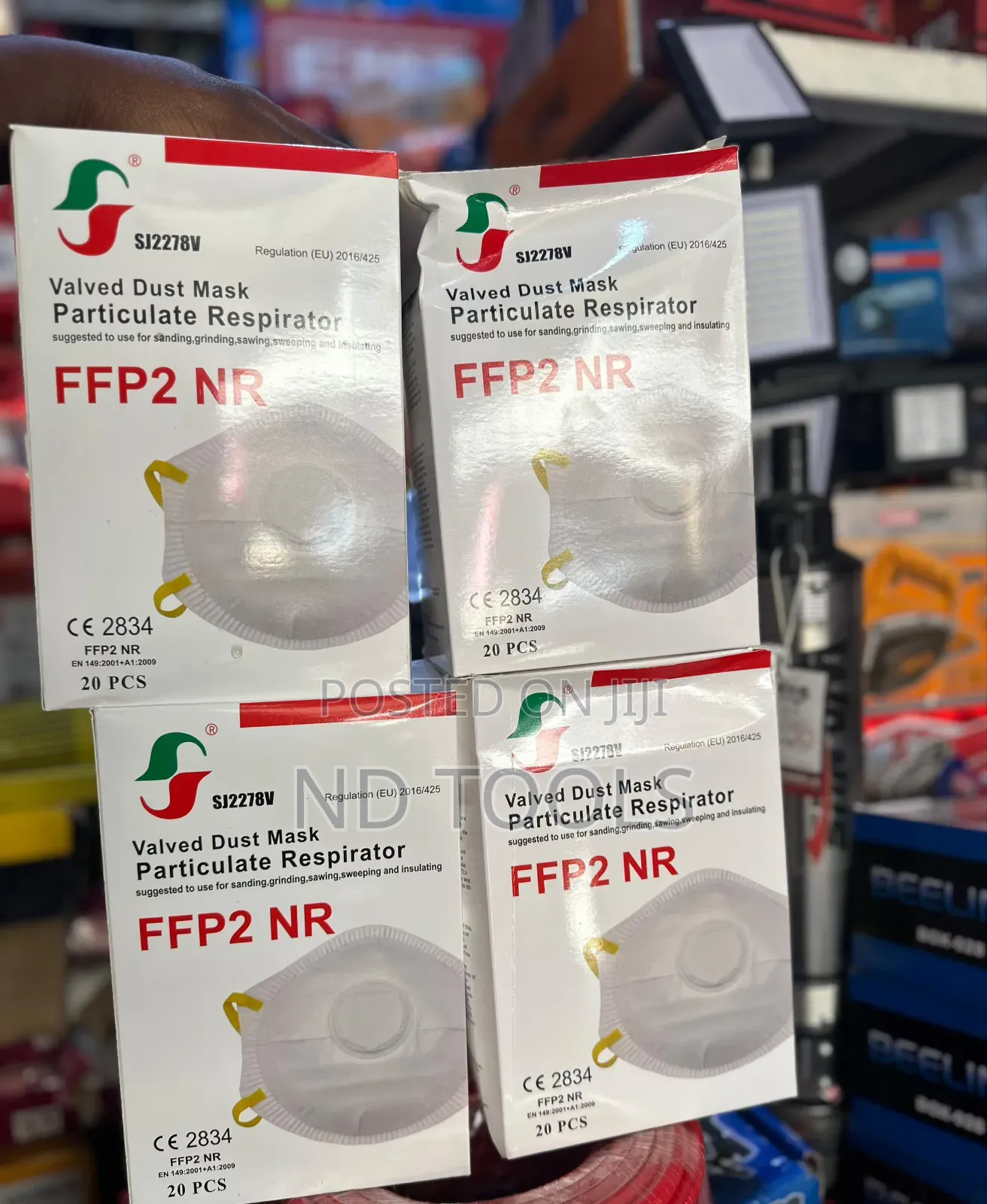 Valved Dust Mask Ffp2 Nr