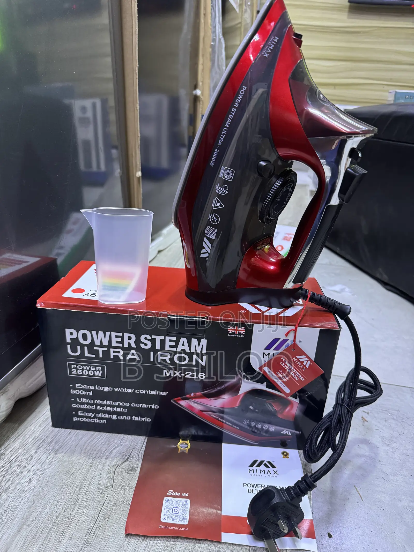 Mimax . Steam Iron