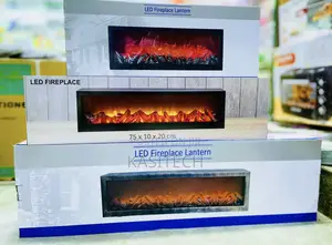 Changing Volour Led Fire Place Lantern