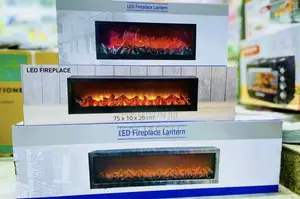 Changing Volour Led Fire Place Lantern