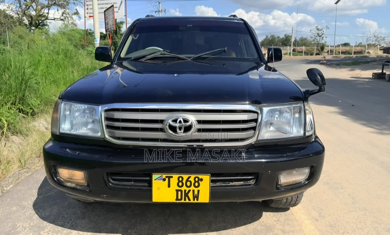 Toyota Land Cruiser 2002 Black