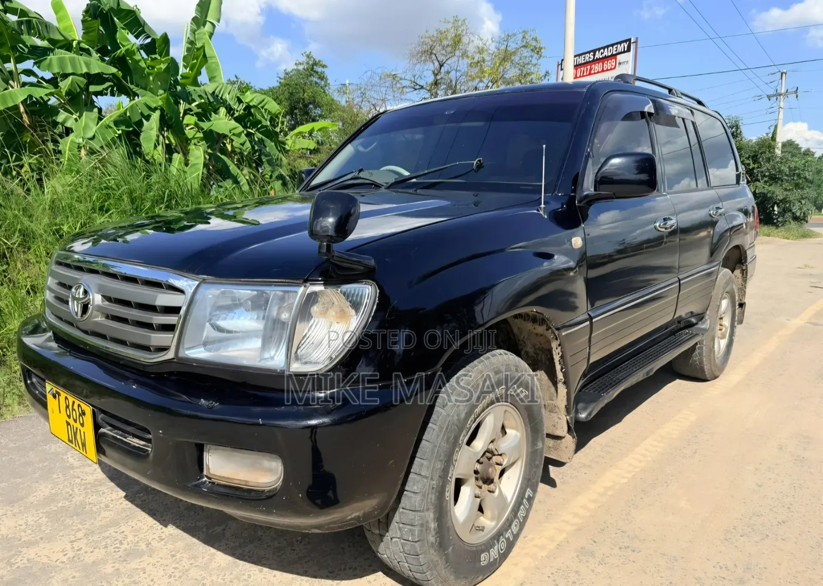 Toyota Land Cruiser 2002 Black