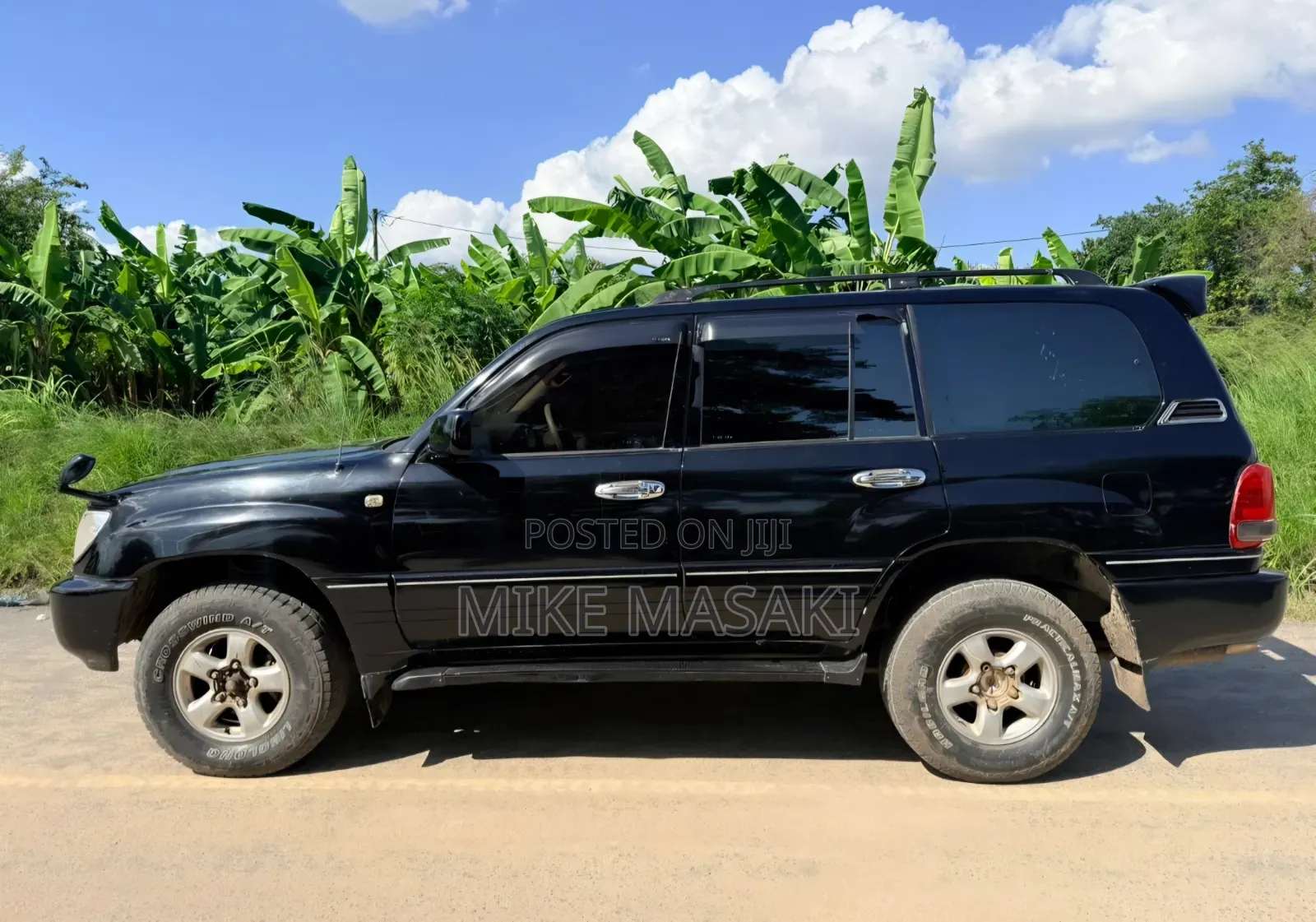 Toyota Land Cruiser 2002 Black