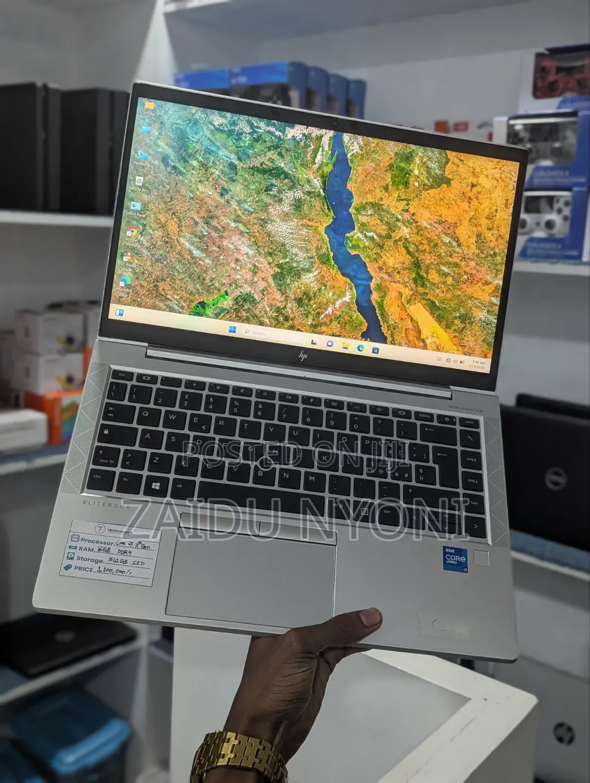 New Laptop HP EliteBook 840 G8 16GB Intel Core i7 SSD 512GB