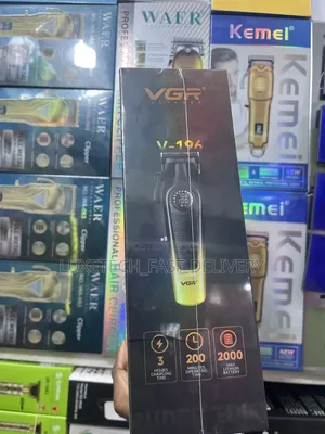 VGR v-196 and v-996 Professional Hair Clipper and Trimmer (2 Machines)