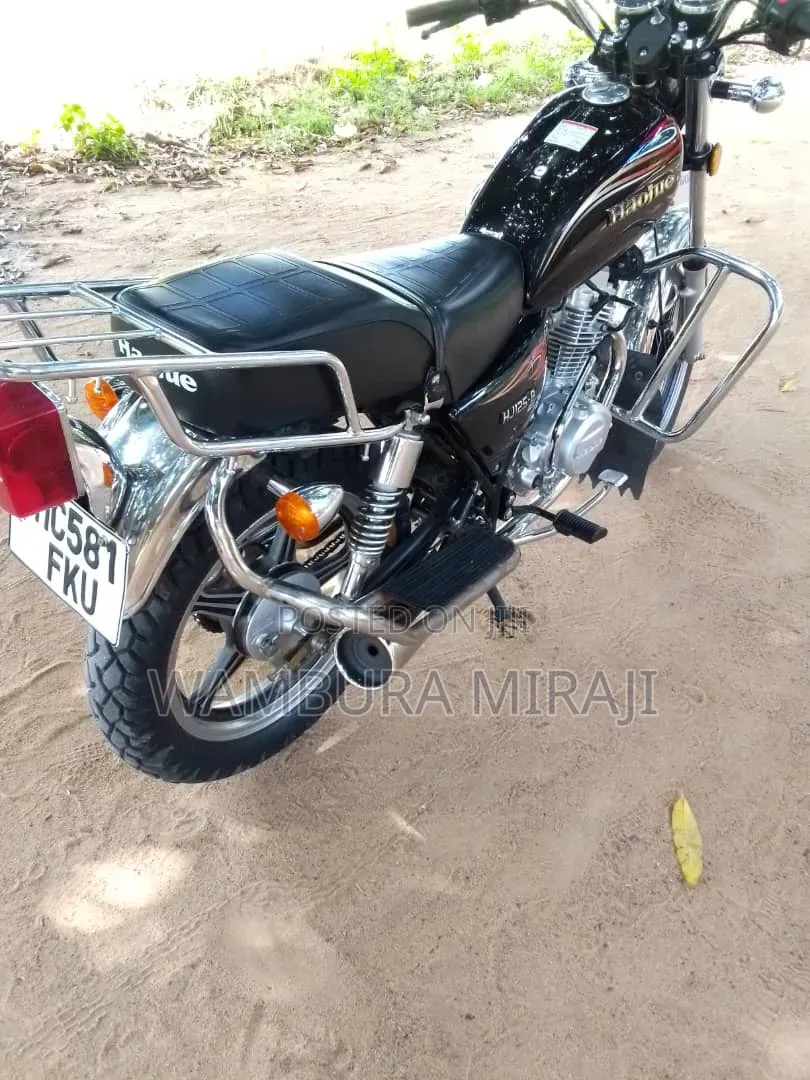 Haojue HJ125-8F 2026 Black