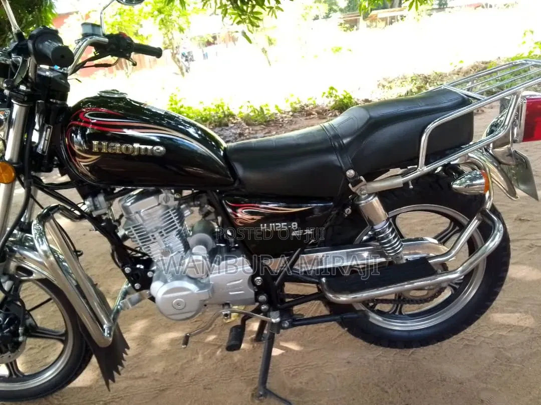 Haojue HJ125-8F 2026 Black