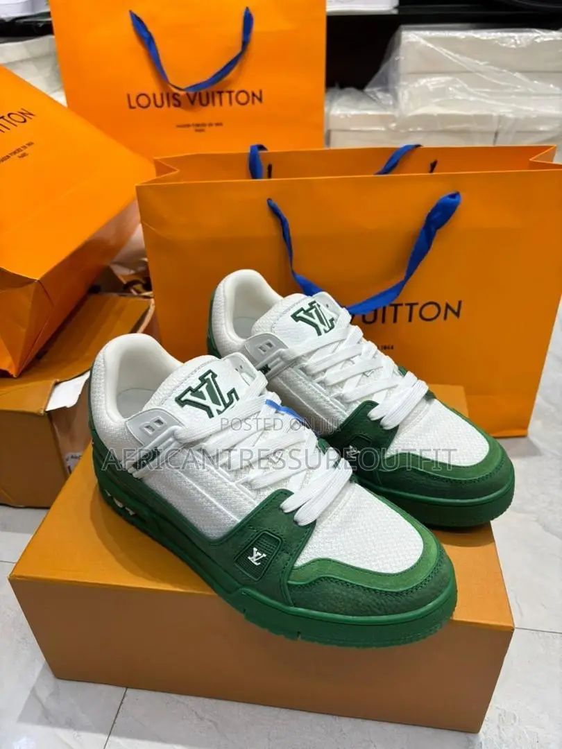 Louis Vuitton Lv Trainer Design Sneakers