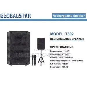 Mr Uk T802 Professional Bluetooth Speaker. Bass Control