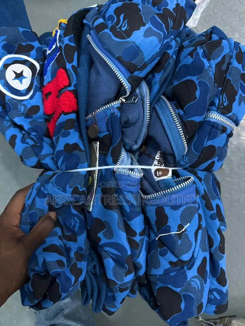 Bape Abc Camo Shark Full Zip- Up Hoodie Available