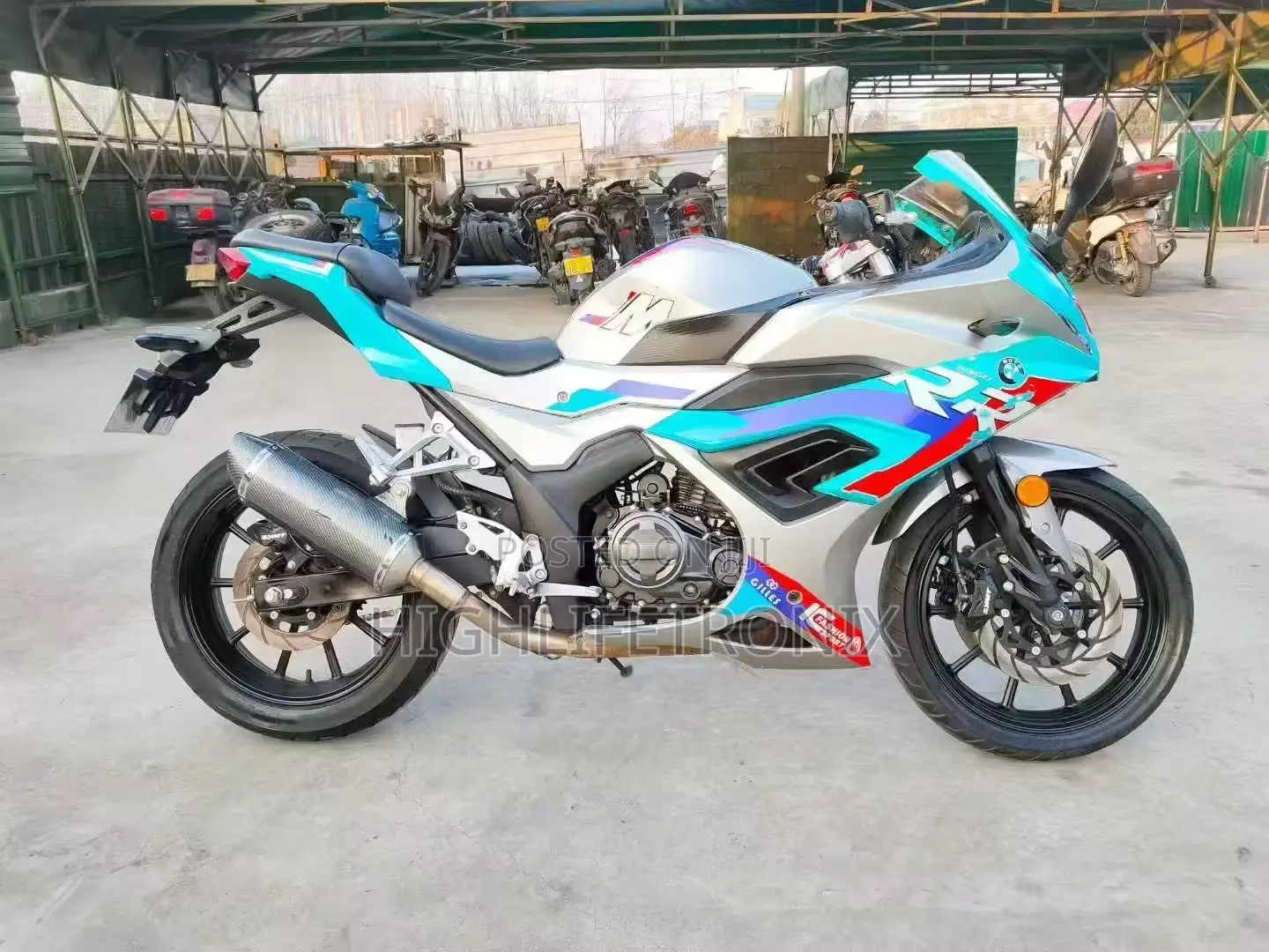 Motorcycle 2021 Blue
