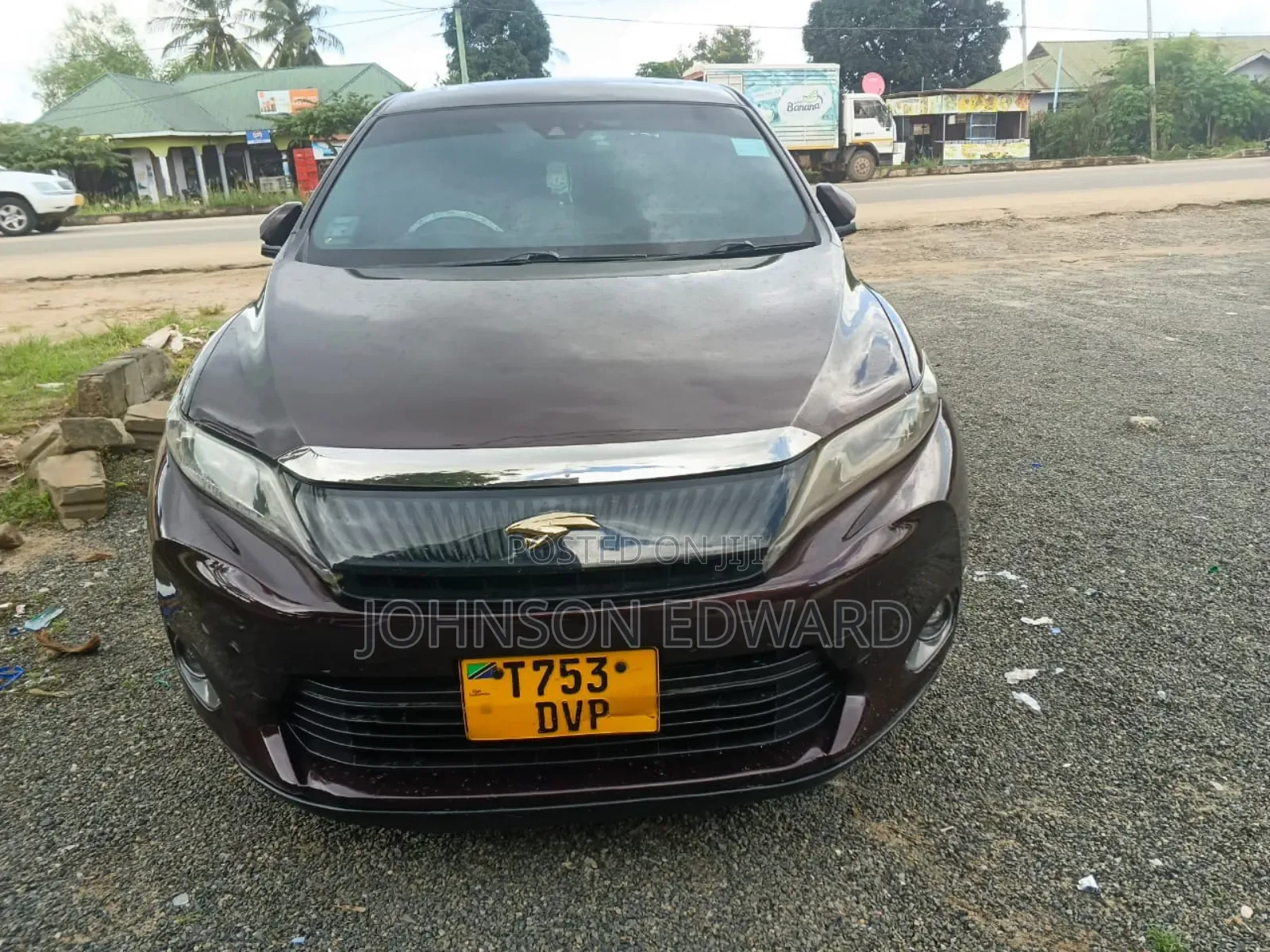 Toyota Harrier 2015 Maroon