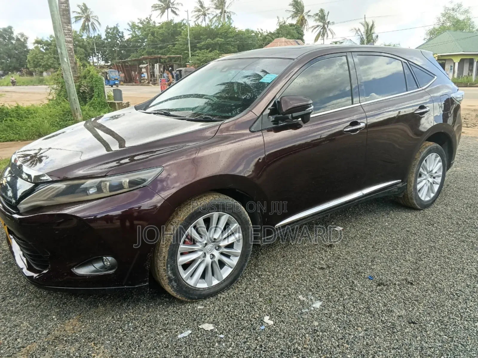 Toyota Harrier 2015 Maroon