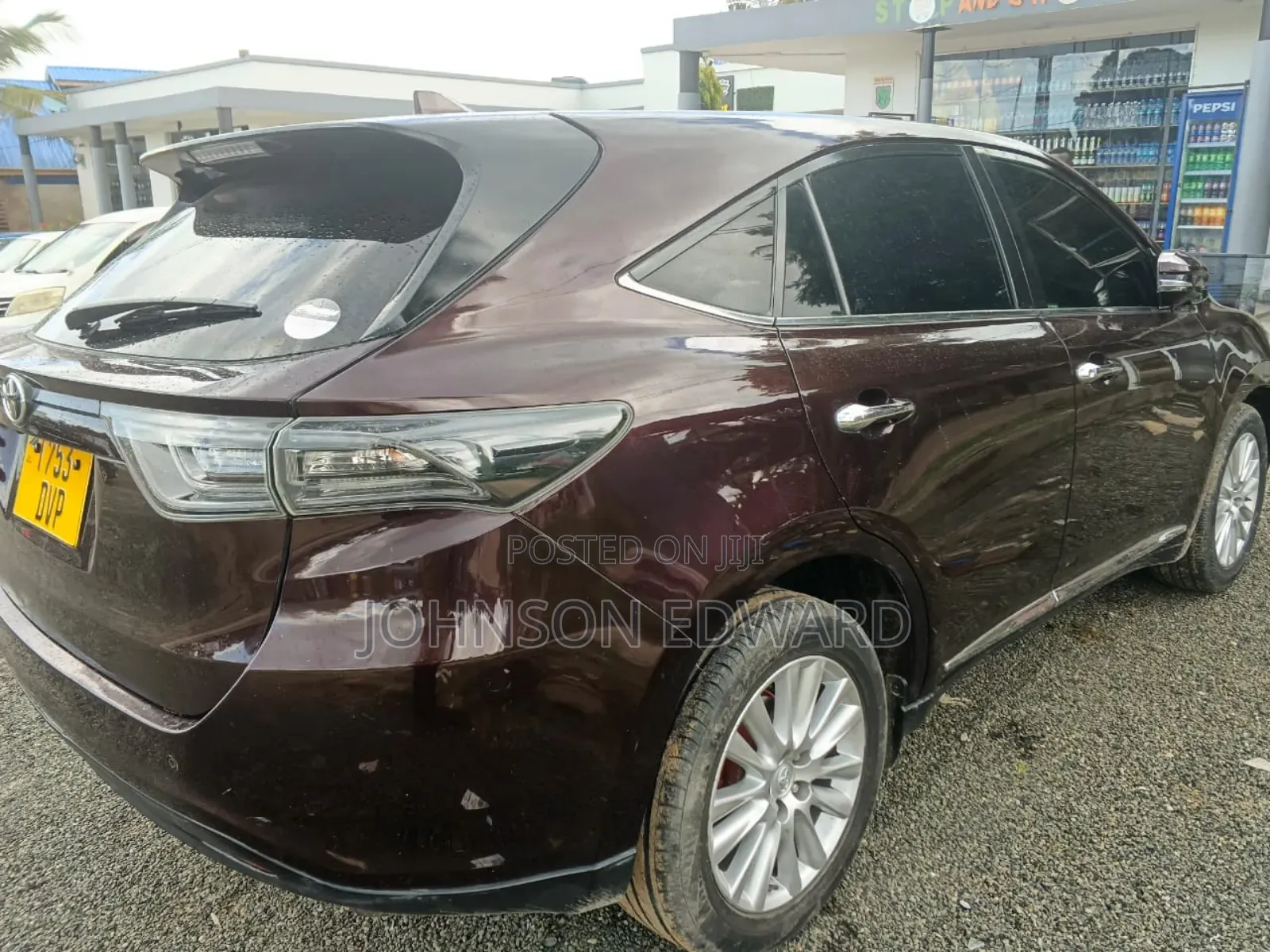 Toyota Harrier 2015 Maroon