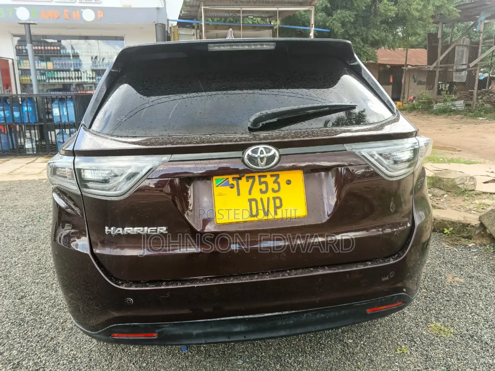 Toyota Harrier 2015 Maroon