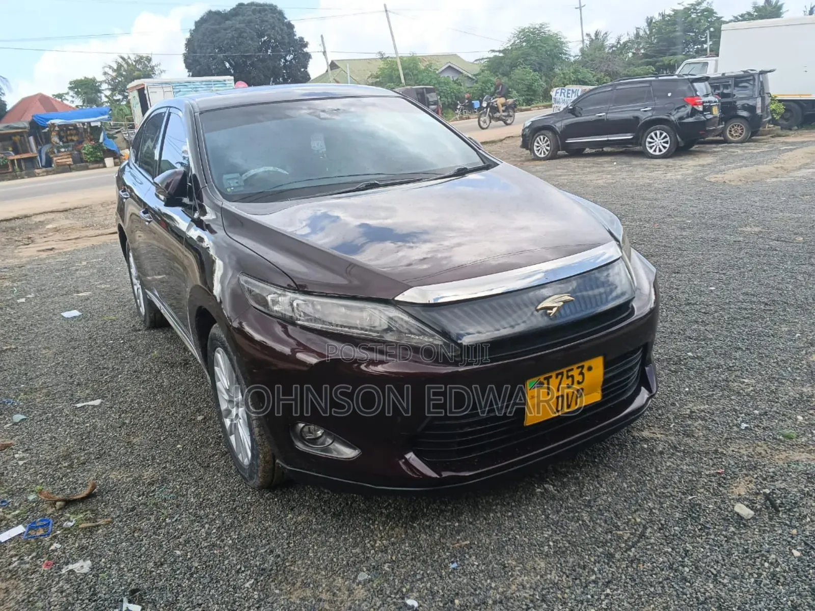 Toyota Harrier 2015 Maroon
