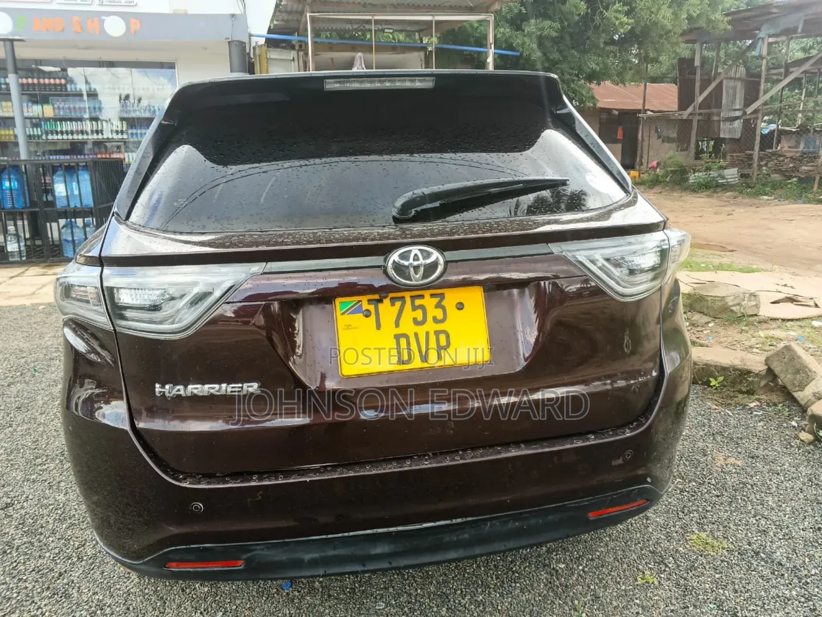 Toyota Harrier 2015 Maroon